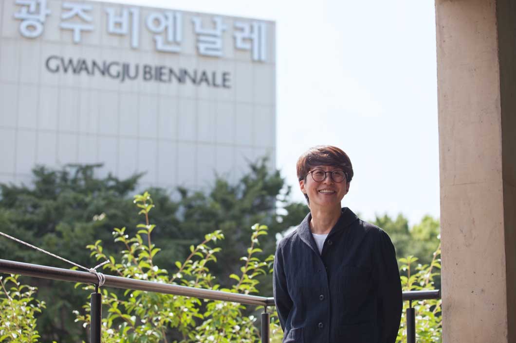 Kim Sun-Jung, the president of Gwangju Biennale Foundation. Courtesy of Gwangju Biennale Foundation.