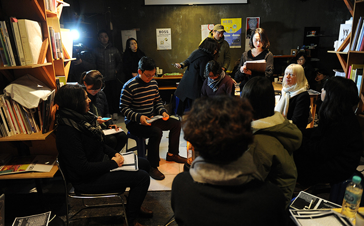 2016광주비엔날레 참여작가 광주 현지서 작업 눈길 관련 이미지