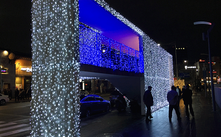 연말연시 광주 도심 밝힌 광주폴리 관련 이미지