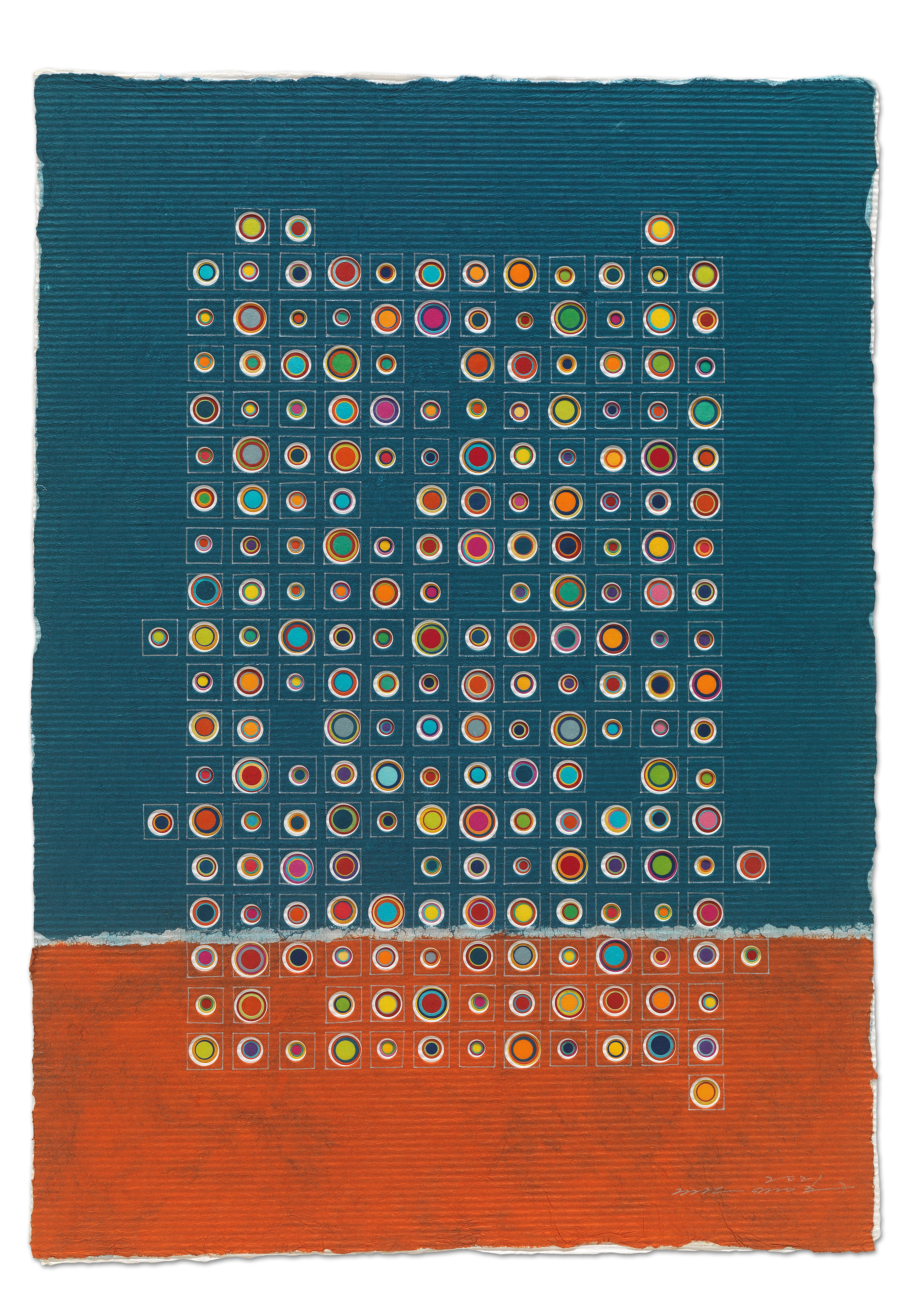 _행복한 꿈으로 물들다 2021_09,  수제한지, 51x73cm,202151x73cm, handmade koreanpaper.jpg